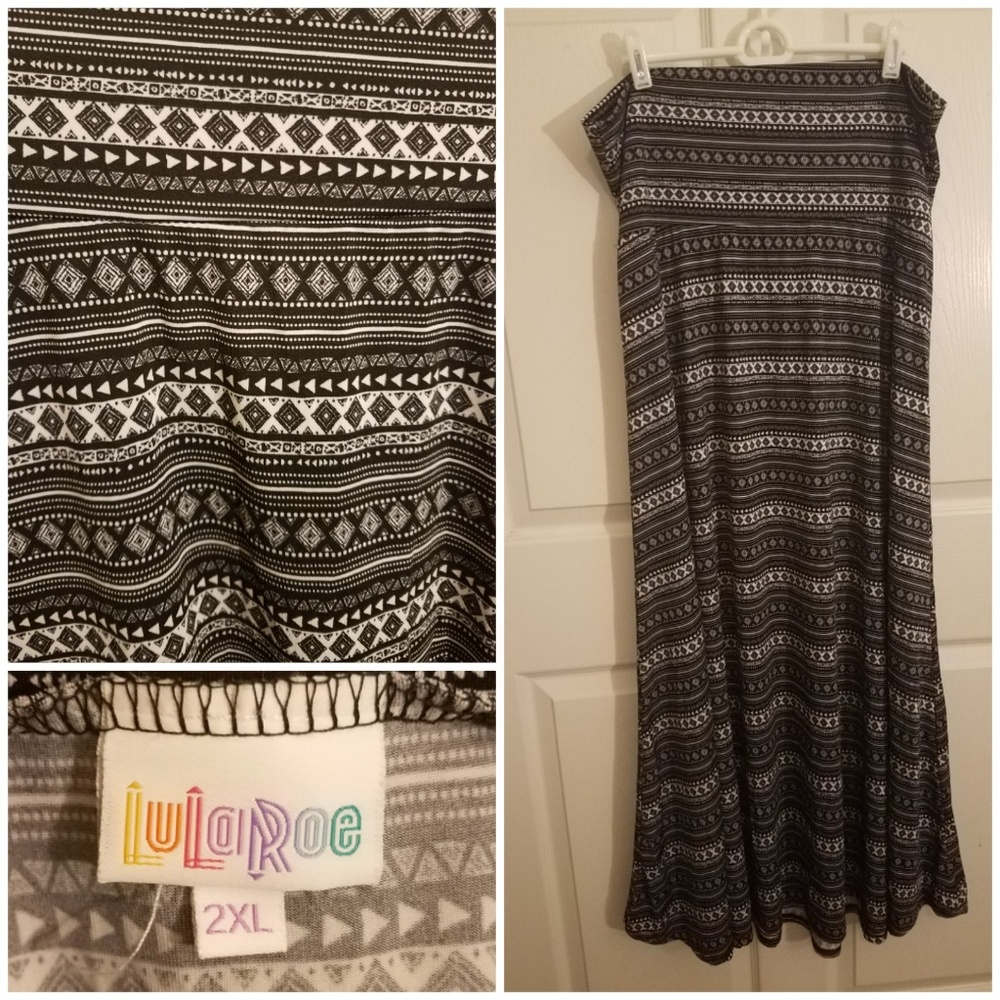 2x lularoe maxi skirt